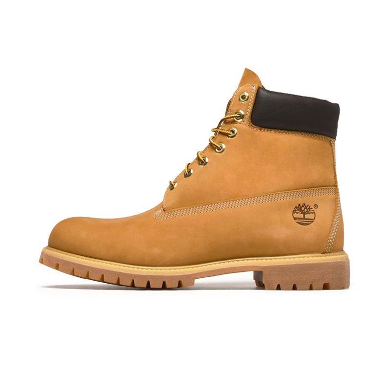 Чоловічі шкіряні черевики Timberland Premium 6-Inch (Руді)